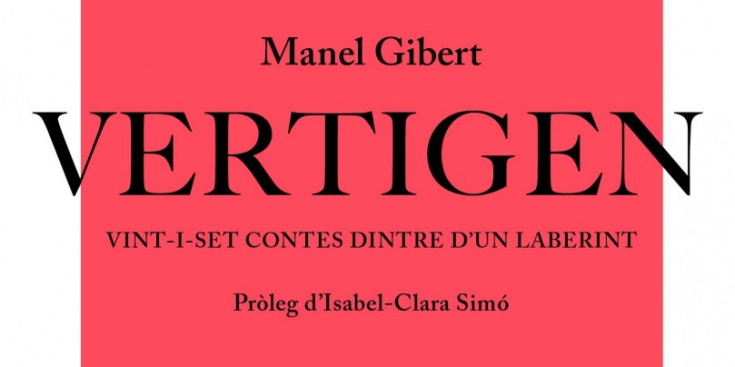 Portada de ‘Vertigen’, de Manel Gibert.