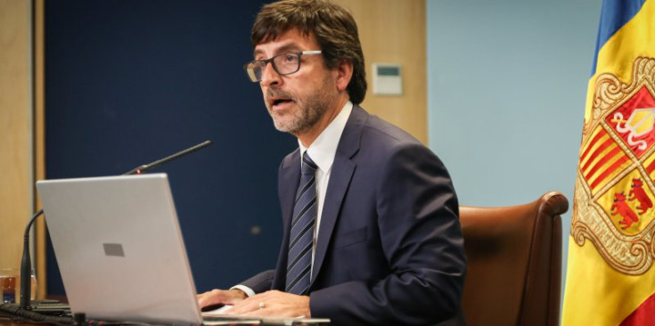 El ministre Jordi Cinca.