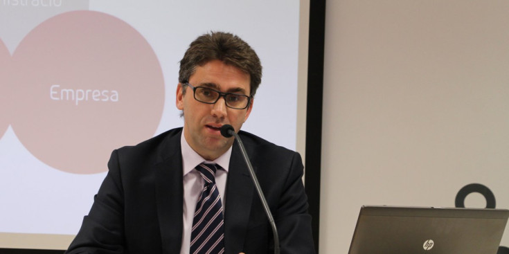 El director d’Atenció al Client i Màrqueting d’Andorra Telecom, Carles Casadevall.