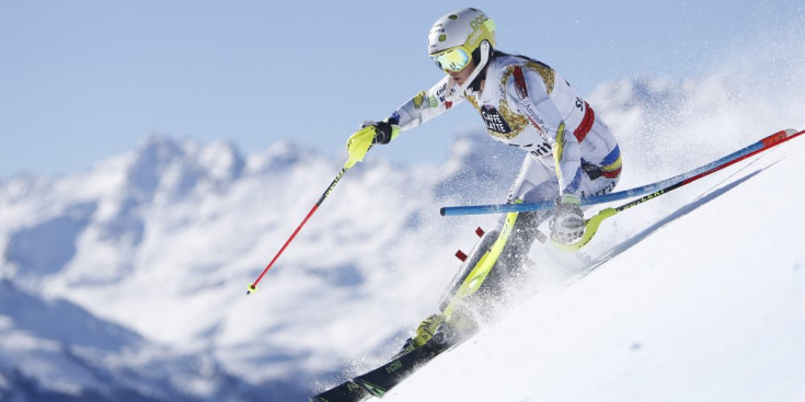 Mireia Gutiérrez, a la prova de la temporada passada a St. Moritz.