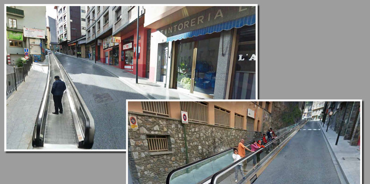 Renders del projecte de tapís rodant que s’instal·larà l’any que ve al carrer Ciutat de Valls