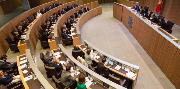 Una sessió parlamentària al Consell General.