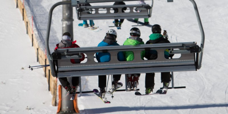 Esquiadors a Arinsal.