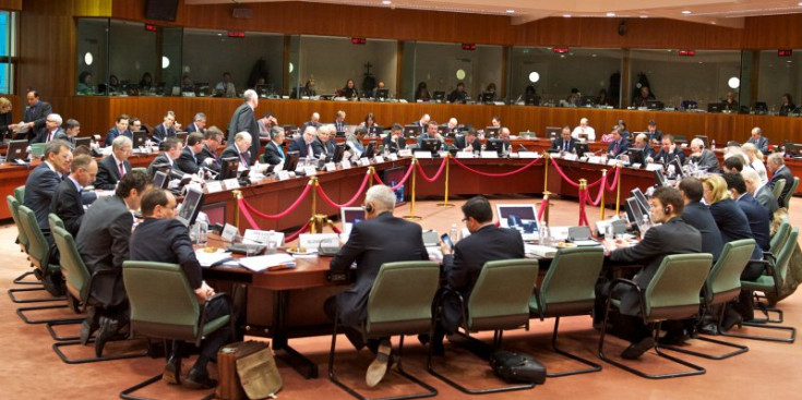 Reunió de l’Ecofin a les dependències del Consell Europeu, a Brussel·les.