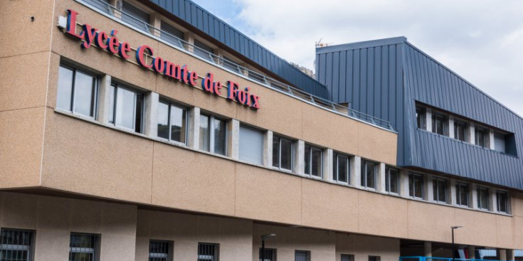 L’entrada de Lycée Comte de Foix.