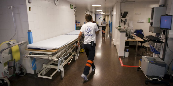 Imatge de la zona dels serveis d’urgència de l’Hospital Nostra Senyora de Meritxell.