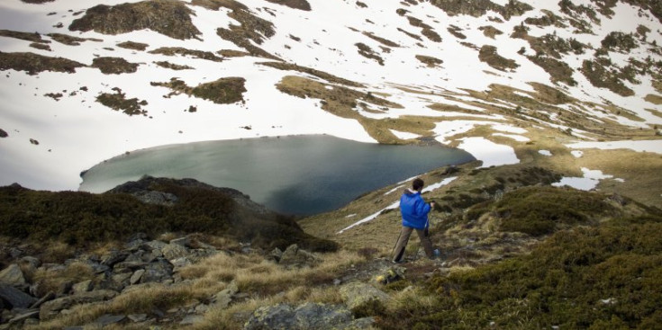 Una vista del llac de l’Estanyó.