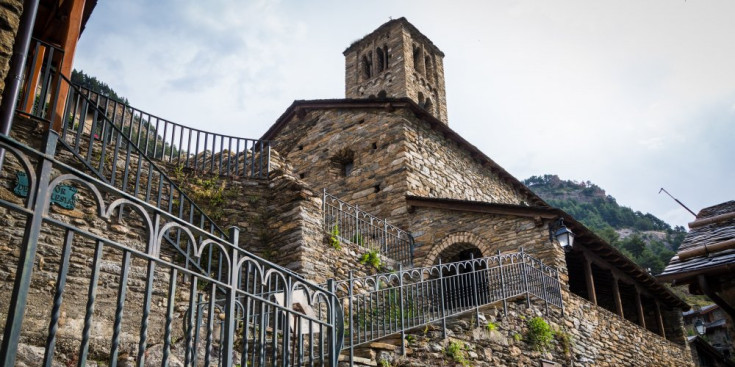 Església de Sant Climent de Pal en la qual el Departament de Patrimoni treballarà durant el 2018.