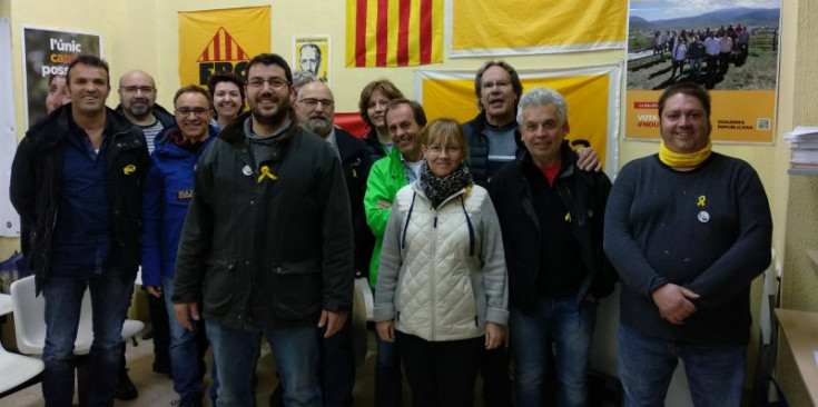 L’assemblea local d’ERC a la Seu d’Urgell.