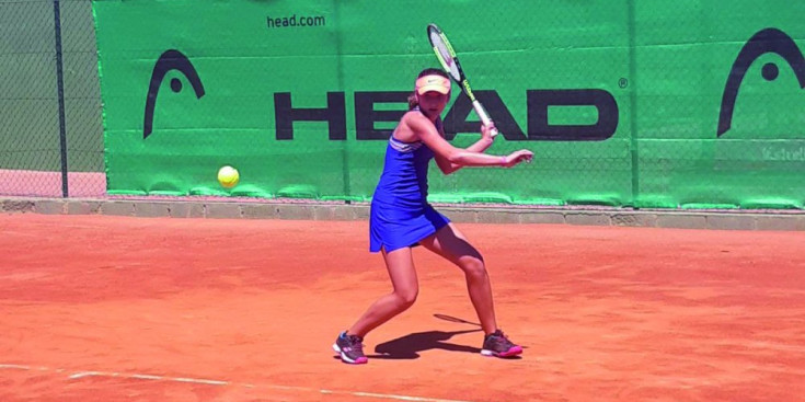 La tennista Vicky Jiménez, la temporada passada.