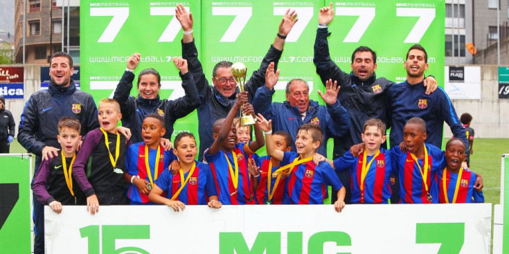 L’FC Barcelona va ser un dels campions de la passada edició.