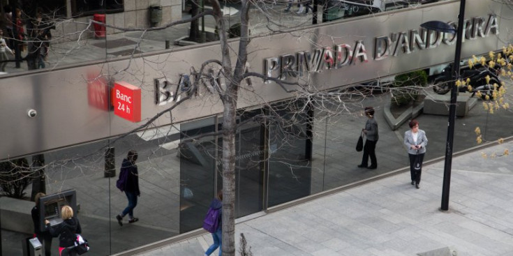 Façana de la Banca Privada d'Andorra