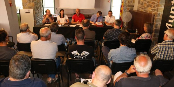 Reunió del Consell d'Alcaldes del Pallars Sobirà.