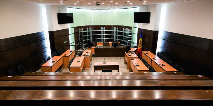 La sala del judici.