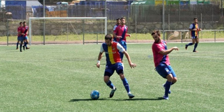 Cristian, en el partit contra l’FC Encamp.