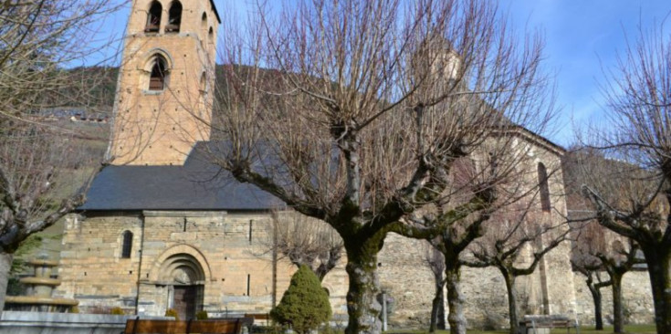 Església de Vilac, a la Val d’Aran.