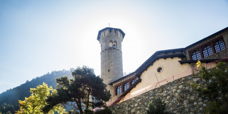 L’edifici històric de Radio Andorra.