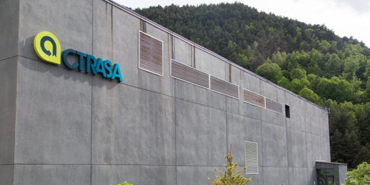 El Centre de Tractament de Residus d’Andorra, situat a la Comella.