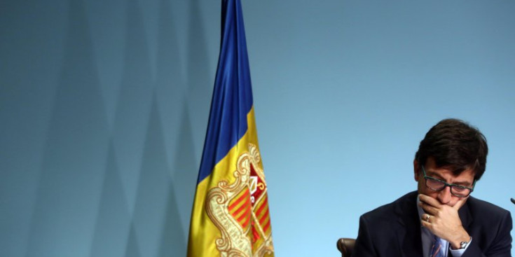 El ministre portaveu del Govern, Jordi Cinca, durant l’anterior compareixença posterior al Consell de Ministres.