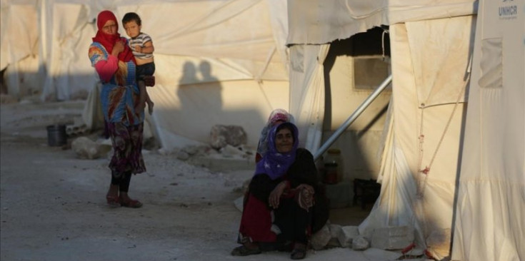 Un camp de refugiats a la província d’Idlib, al nord-est de Síria.