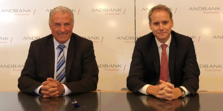 Cabanes i Fusté, a la presentació de l'Andbank Wealth.