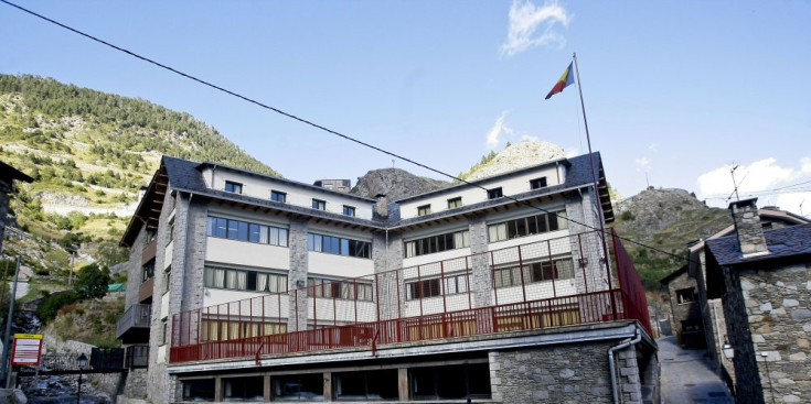 L’edifici de l’Escola Andorrana de Primera Ensenyança de Canillo.