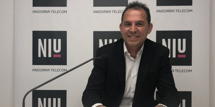 El director del Niu d'Andorra Telecom, Miquel Gouarré.