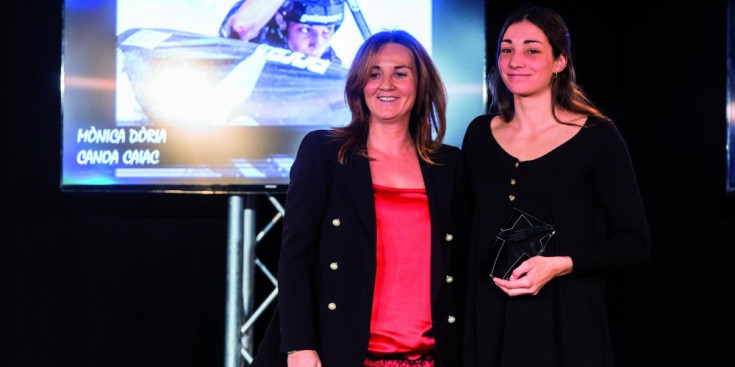 Mònica Dòria, reconeguda com a millor esportista femenina d’esports d’estiu pels resultats d’aquesta temporada.