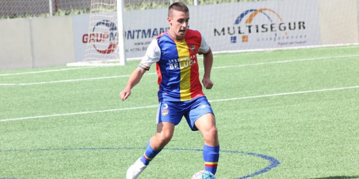 Miki del Castillo, autor del segon gol andorrà.