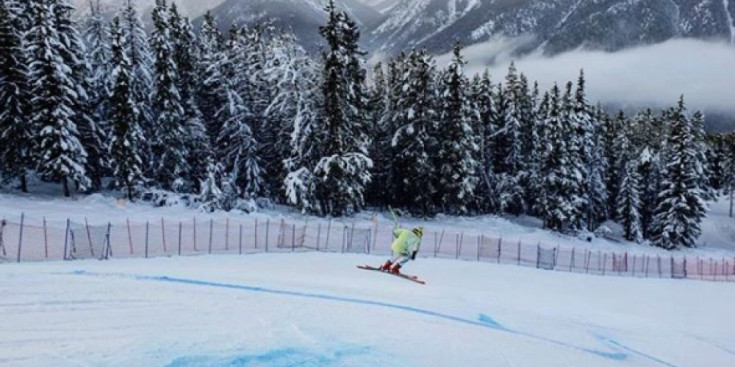 Marc Oliveras entrena a Canadà, aquest cap de setmana.