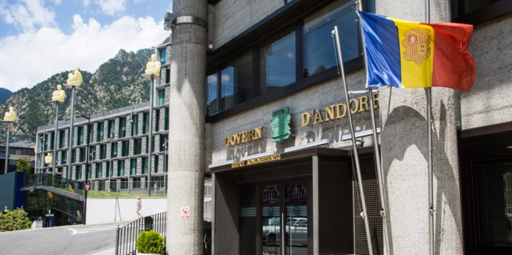 L’accés principal a l’edifici administratiu del Govern d’Andorra.