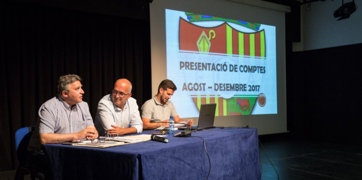 Assemblea anterior de l’FC Andorra.