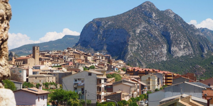 Vista del poble de Coll de Nargó.