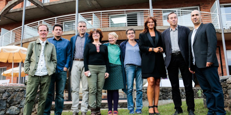 Inauguració de la residència Faber a Olot.