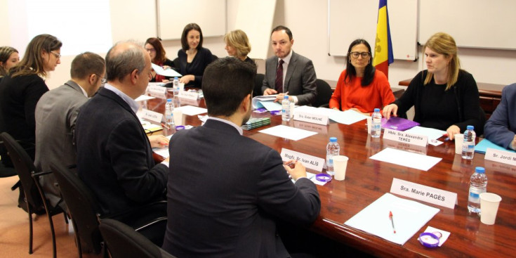 Reunió de la Comissió Nacional de Prevenció de la Violència de Gènere.