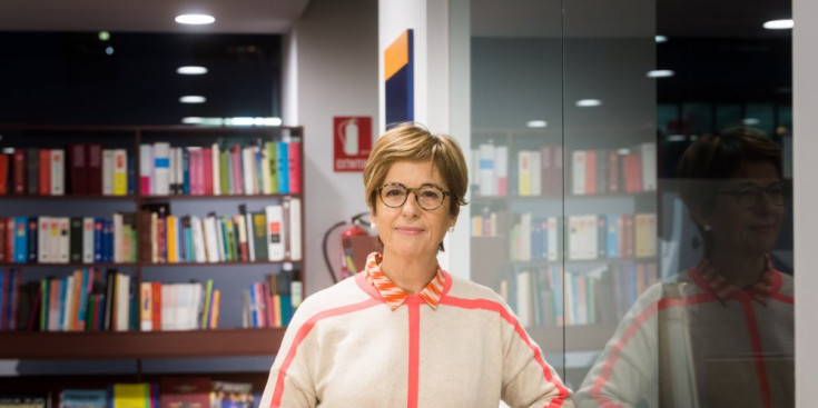 La professora de llengua catalana, Anna Zamora.