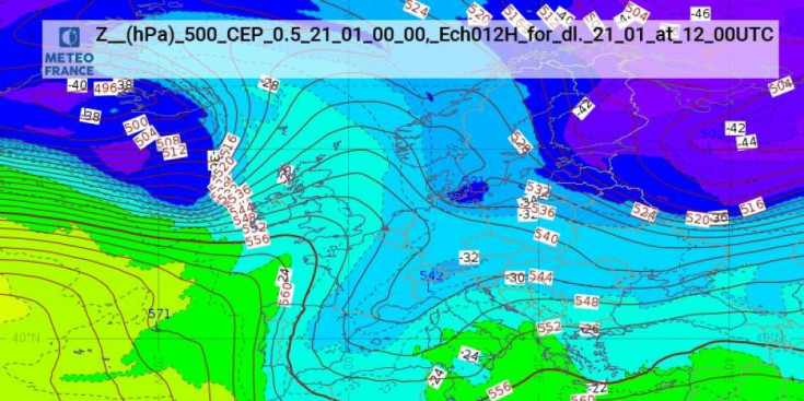 Mapa meteorològic.