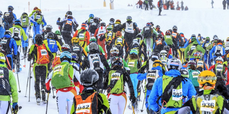 Corredors a l'edició de l'any passat de la Font Blanca.