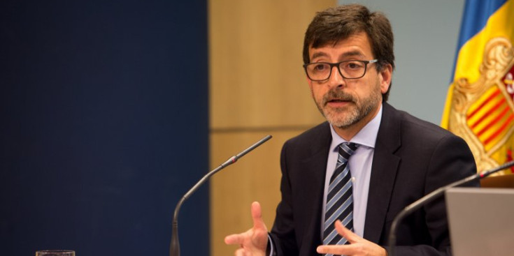 El ministre portaveu Jordi Cinca