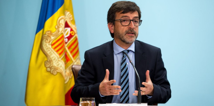Jordi Cinca, ministre de Finances.