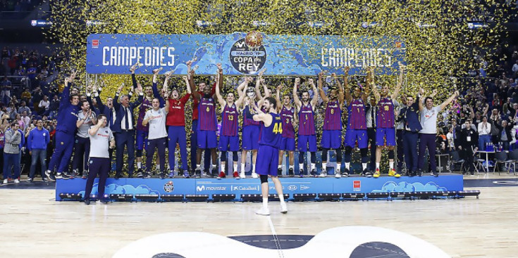 El Barça, campió de la Copa del Rei.