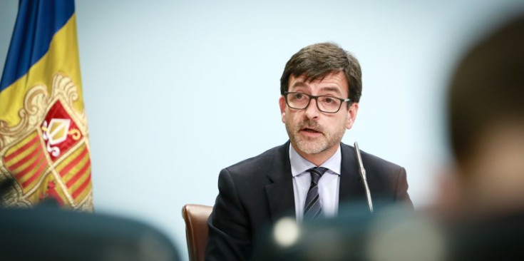 El ministre portaveu en Funcions, Jordi Cinca, ahir.