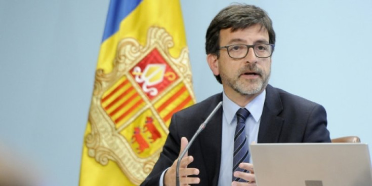 El ministre portaveu en funcions Jordi Cinca.