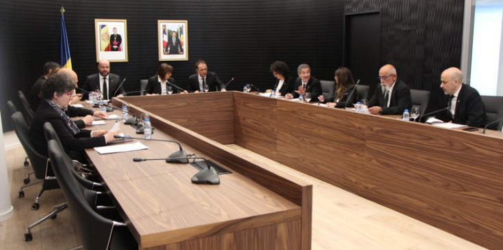 Sessió de consell de comú d’Escaldes-Engordany.