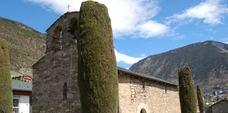 L’ésglésia de Santa Maria i Sant Marc d’Encamp.