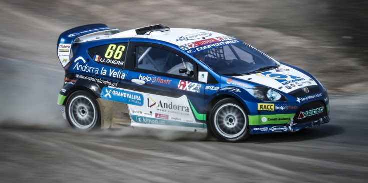 Albert Llovera competeix al Mundial de Rallycross.