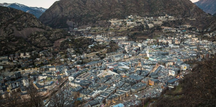 Vista d’Andorra la Vella i Escaldes-Engordany.