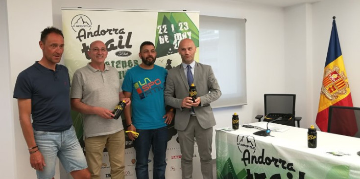 El Comú d’Escaldes-Engordany acull la presentació de la primera edició de la Sportiva Andorra Trail.