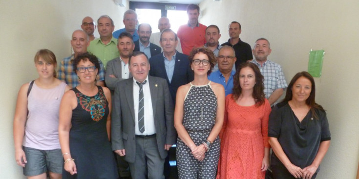 Membres del Consell Comarcal.