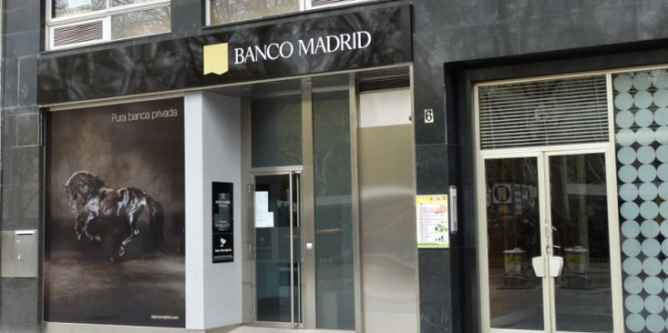 Una seu de Banco Madrid.